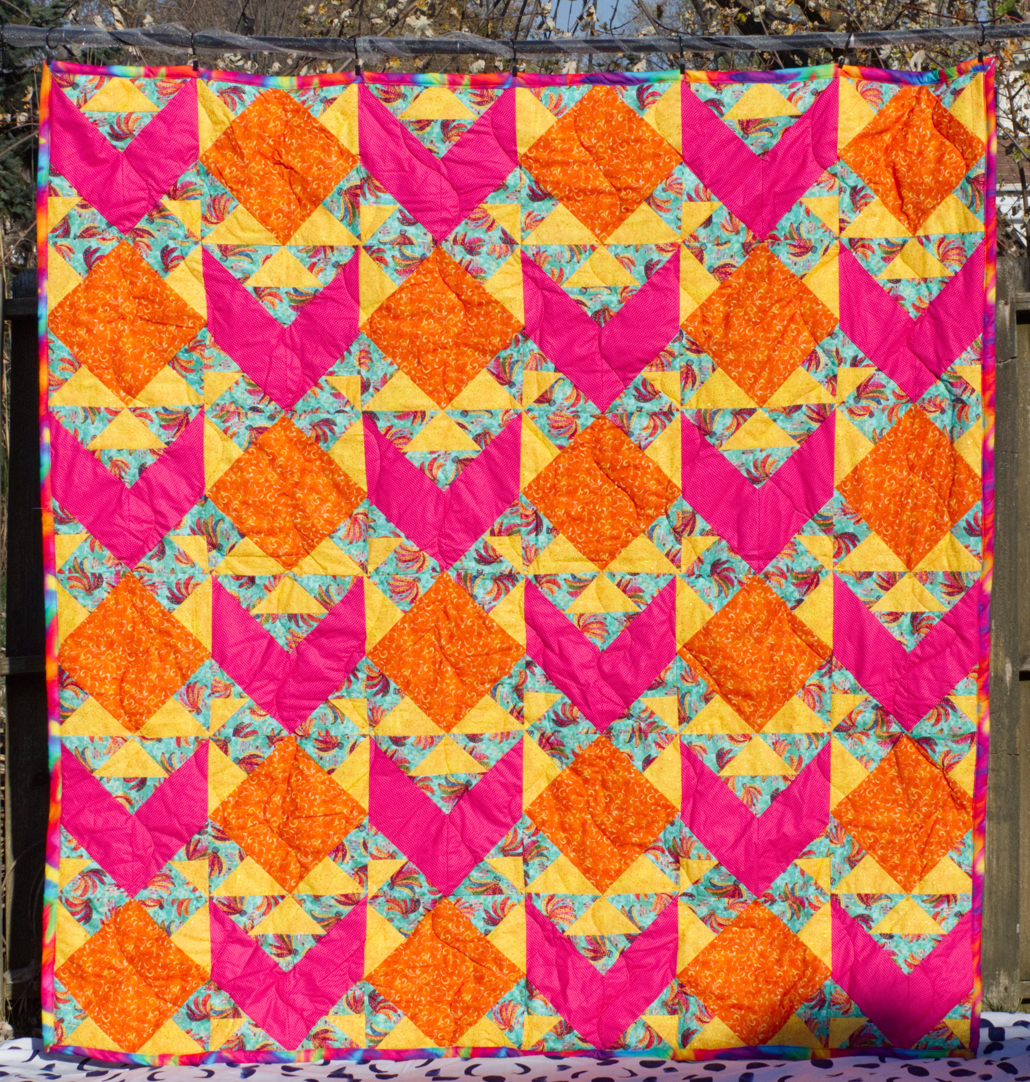 A Bird May Love A Fish Quilt Pattern (PDF)