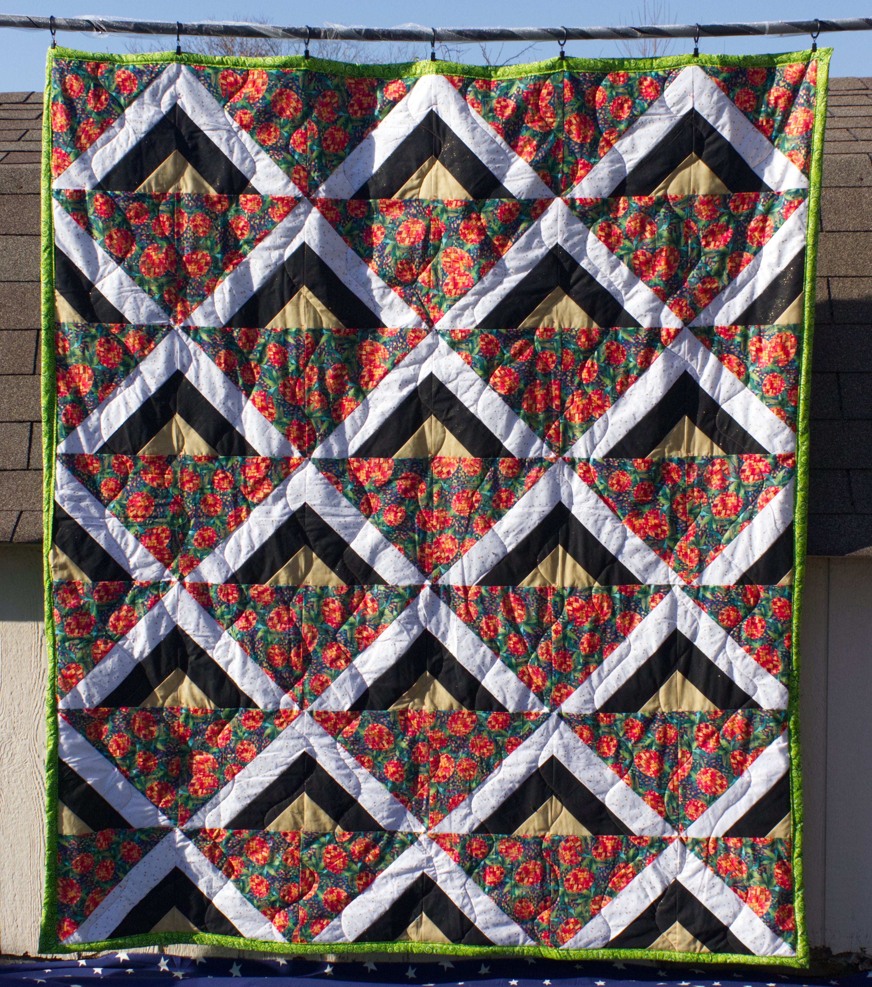 Jungle Swans Quilt Pattern (PDF)